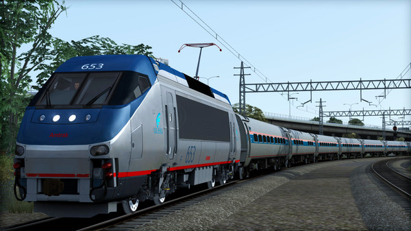 Скриншот из Train Simulator: Amtrak HHP-8 Loco Add-On