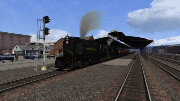 Скриншот из Train Simulator: PRR Alco RS11 Loco Add-On