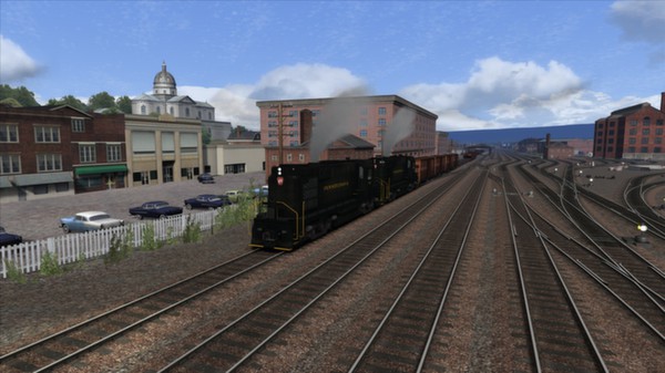 Скриншот из Train Simulator: PRR Alco RS11 Loco Add-On