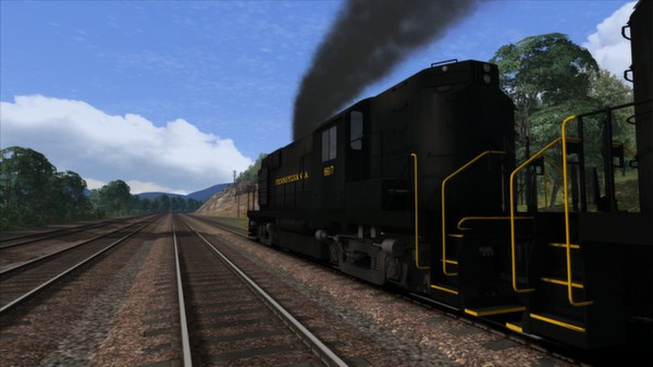 Скриншот из Train Simulator: PRR Alco RS11 Loco Add-On