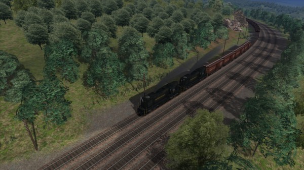 Скриншот из Train Simulator: PRR Alco RS11 Loco Add-On