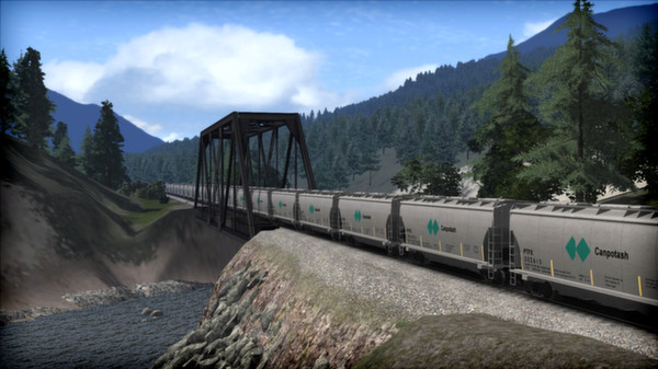 Скриншот из Train Simulator: Canadian Mountain Passes: Revelstoke-Lake Louise Route Add-On