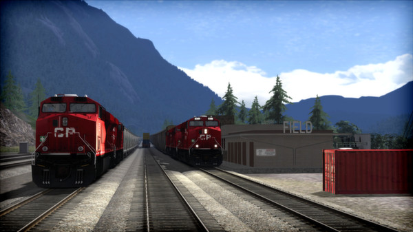 Скриншот из Train Simulator: Canadian Mountain Passes: Revelstoke-Lake Louise Route Add-On