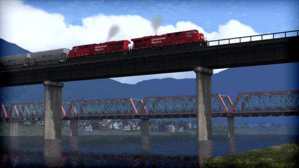 Скриншот из Train Simulator: Canadian Mountain Passes: Revelstoke-Lake Louise Route Add-On