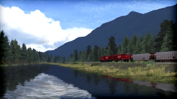 Скриншот из Train Simulator: Canadian Mountain Passes: Revelstoke-Lake Louise Route Add-On