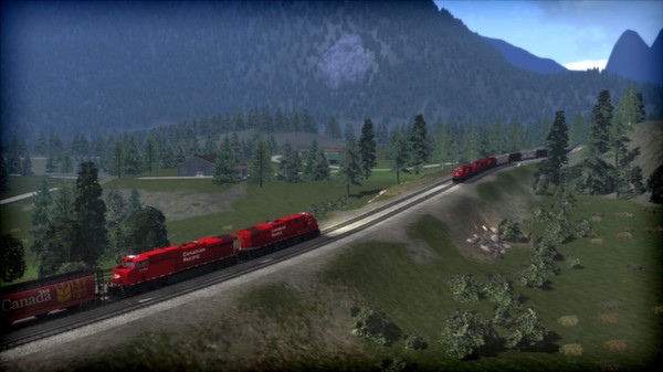 Скриншот из Train Simulator: Canadian Mountain Passes: Revelstoke-Lake Louise Route Add-On