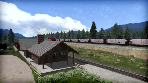 Скриншот из Train Simulator: Canadian Mountain Passes: Revelstoke-Lake Louise Route Add-On