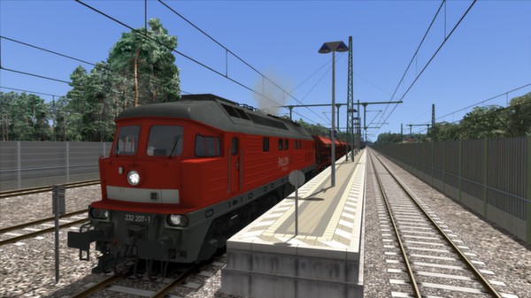 Скриншот из Train Simulator: DB BR232 Loco Add-On