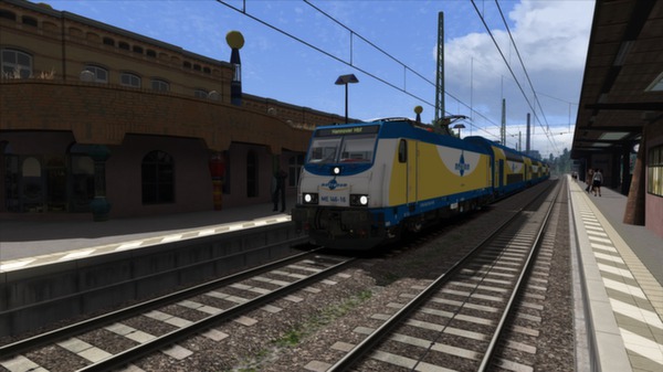 Скриншот из Train Simulator: Metronom ME 146 Loco Add-On