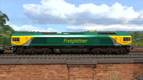 Скриншот из Train Simulator: Powerhaul Class 66 V2.0 Loco Add-On