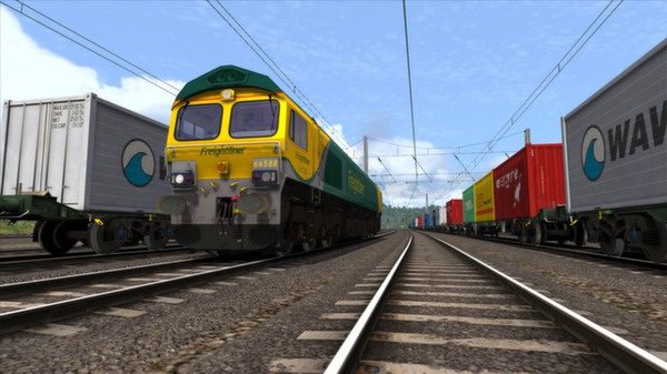 Скриншот из Train Simulator: Powerhaul Class 66 V2.0 Loco Add-On