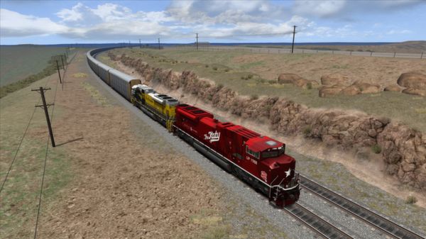 Скриншот из Train Simulator: Union Pacific Heritage SD70Aces