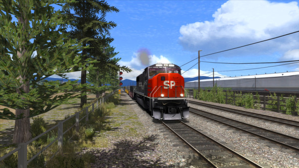 Скриншот из Train Simulator: Southern Pacific SD70M Loco