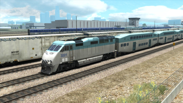 Скриншот из Train Simulator: San Diego Commuter Rail F59PHI Loco Add-On