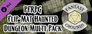 Fantasy Grounds - Pathfinder RPG - Pathfinder Flip-Mat: Haunted Dungeon Multi-Pack