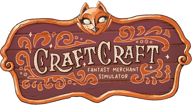 CraftCraft: Fantasy Merchant Simulator Logo