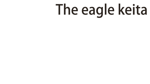The eagle keita Logo
