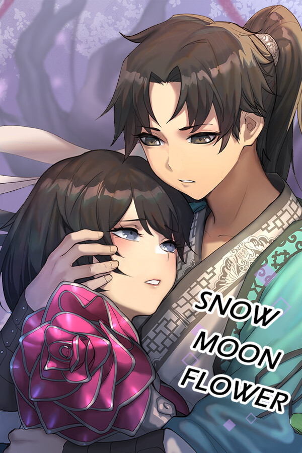 Steam portrait for Snow Moon Flower.