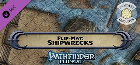 Fantasy Grounds - Pathfinder RPG - Pathfinder Flip-Mat: Shipwrecks cover art