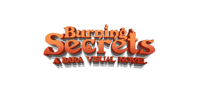 Burning Secrets - A Bara Visual Novel Logo