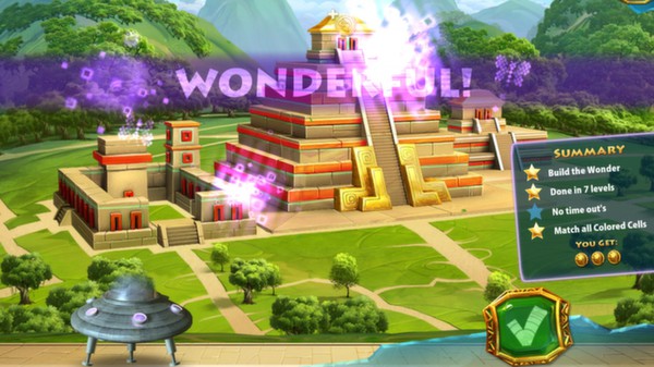 Скриншот из 7 Wonders: Ancient Alien Makeover