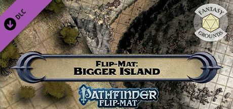 Fantasy Grounds - Pathfinder RPG - Pathfinder Flip-Mat: Bigger Island cover art