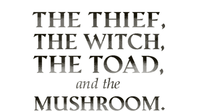 The Thief, the Witch, the Toad, and the Mushroom. Logo