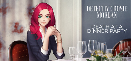 Detective Rosie Morgan: Death at a Dinner Party cover art