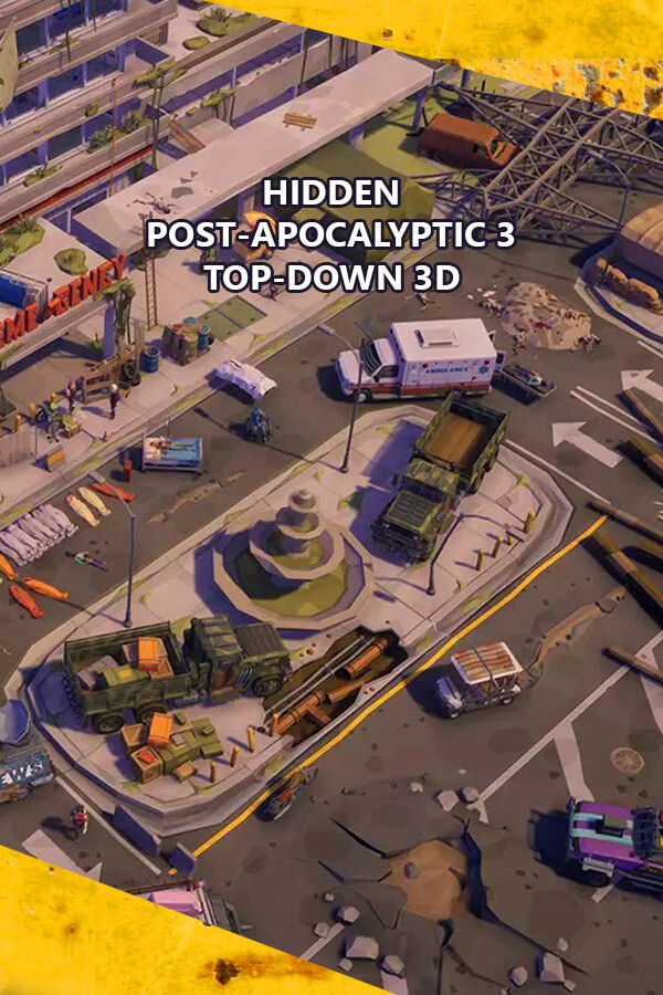 Hidden  Post-Apocalyptic 3  Top-Down 3D for steam