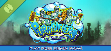 Purrrifiers: Cleaning Chaos Demo cover art