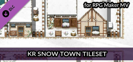 RPG Maker MV - KR Snow Town Tileset cover art