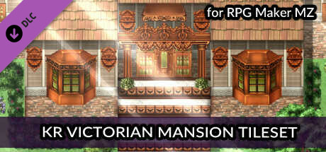 RPG Maker MZ - KR Victorian Mansion Tileset cover art
