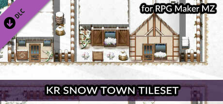 RPG Maker MZ - KR Snow Town Tileset cover art