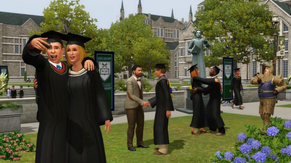 Скриншот из The Sims 3: University Life