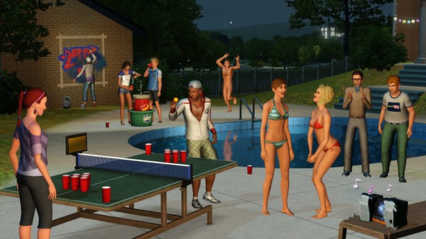 Скриншот из The Sims 3: University Life