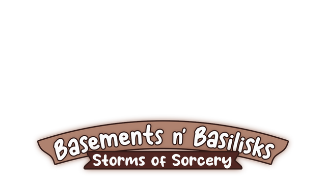Basements n' Basilisks: Storms of Sorcery Logo