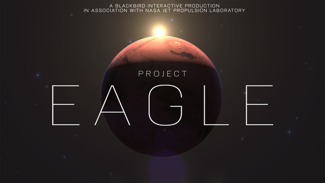 Project Eagle: A 3D Interactive Mars Base Logo