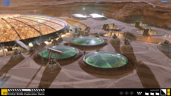 Project Eagle: A 3D Interactive Mars Basefor windows and Linux 1