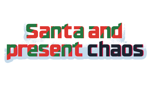 Santa and present chaos Logo