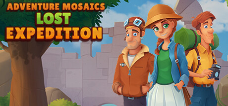 Adventure mosaics. Lost Expedition cover art