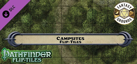 Fantasy Grounds - Pathfinder RPG - Pathfinder Flip-Tiles - Campsite cover art