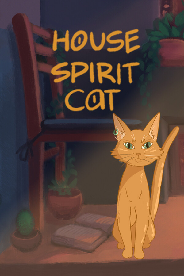 Steam portrait for House spirit cat.