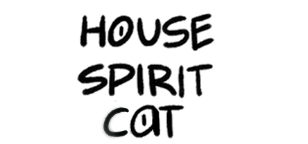 House spirit cat Logo
