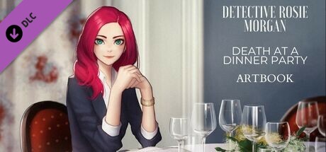 Detective Rosie Morgan: Death at a Dinner Party - Official Artbook cover art