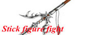 Stick figure fight