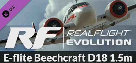 RealFlight Evolution - E-flite Beechcraft D18 1.5m cover art