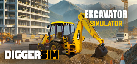 DiggerSim - Excavator & Heavy Equipment Simulator VR cover art