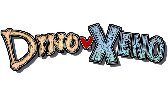 Dino V. Xeno - Tower Defense Logo
