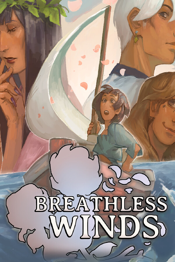 Steam portrait for Breathless Winds - LGBT Visual Novel.