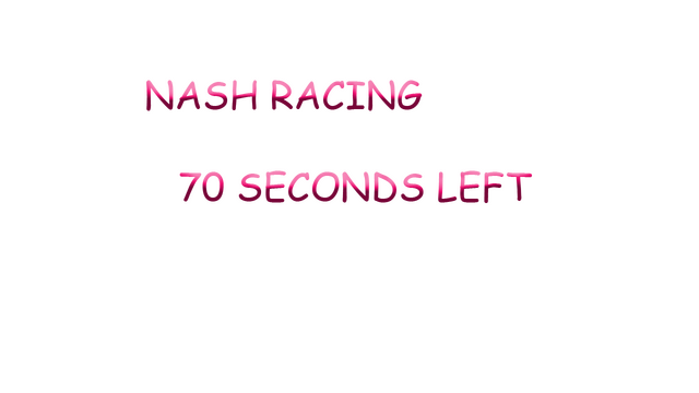 Nash Racing: 70 seconds left Logo